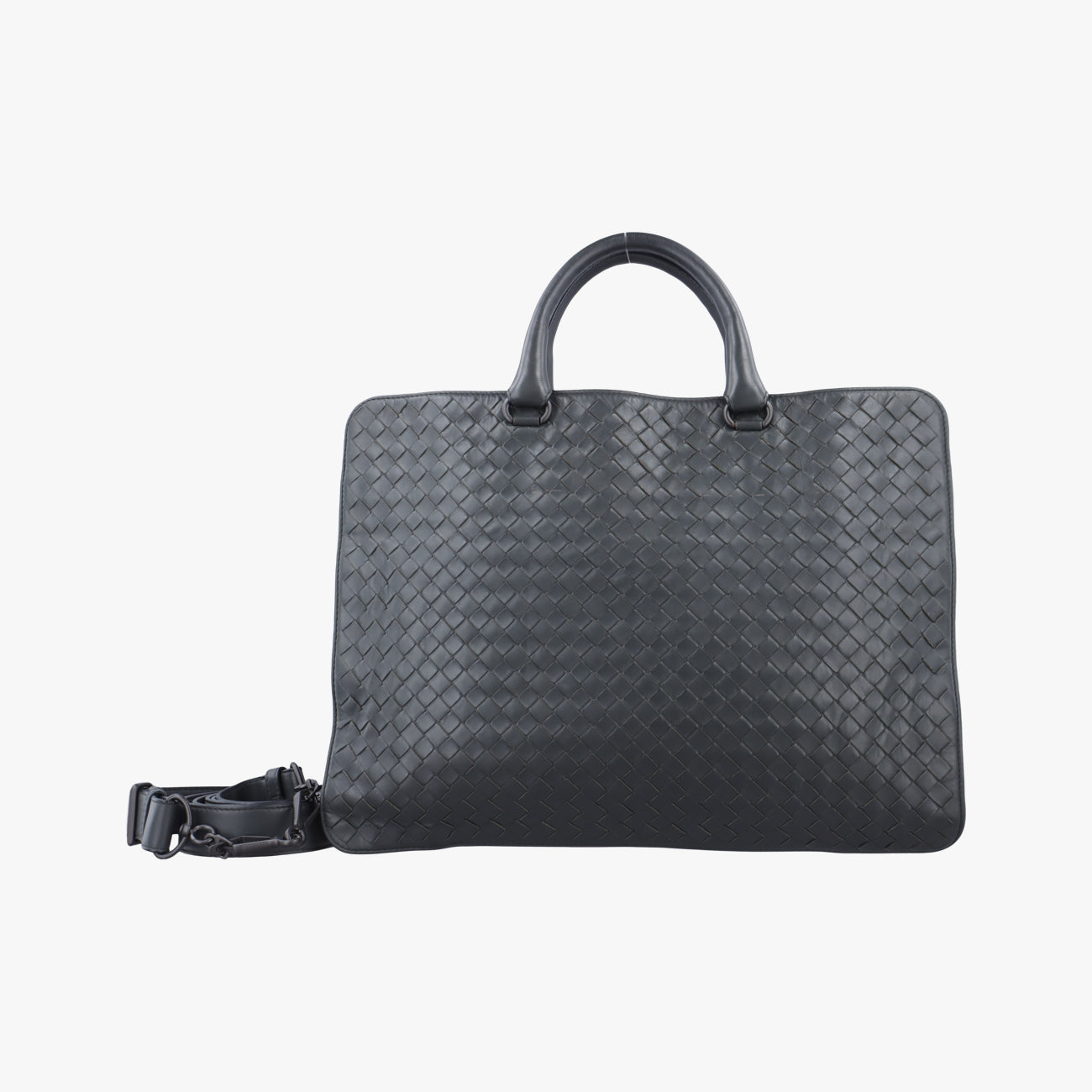 IntrecciatoBlacklambskinB05383409QイントレチャートブラックラムスキンB05383409Q