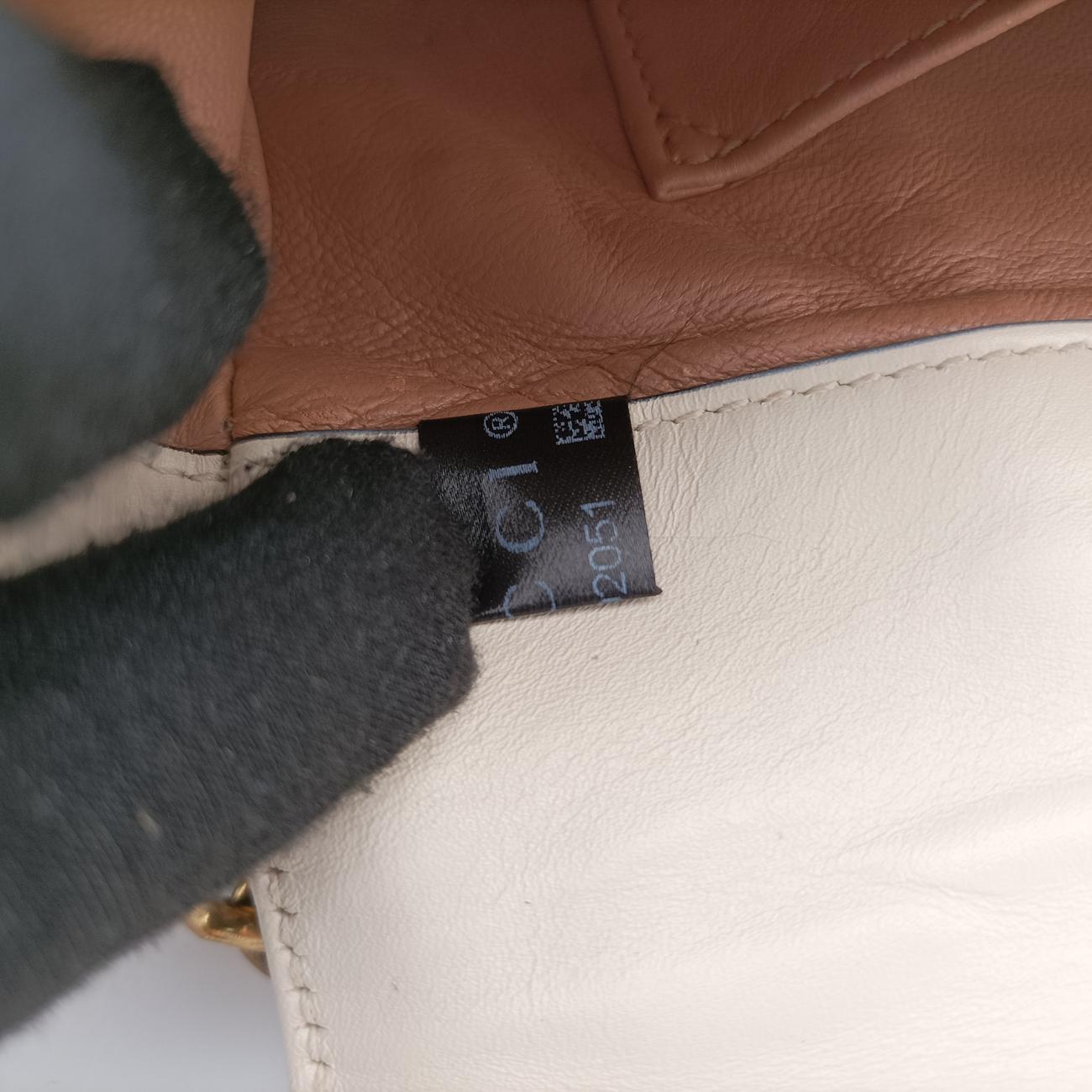 Broadway Pearl BeeWhiteLeather453778I022302051ブロードウェイ パール ビーホワイトレザー453778I022302051