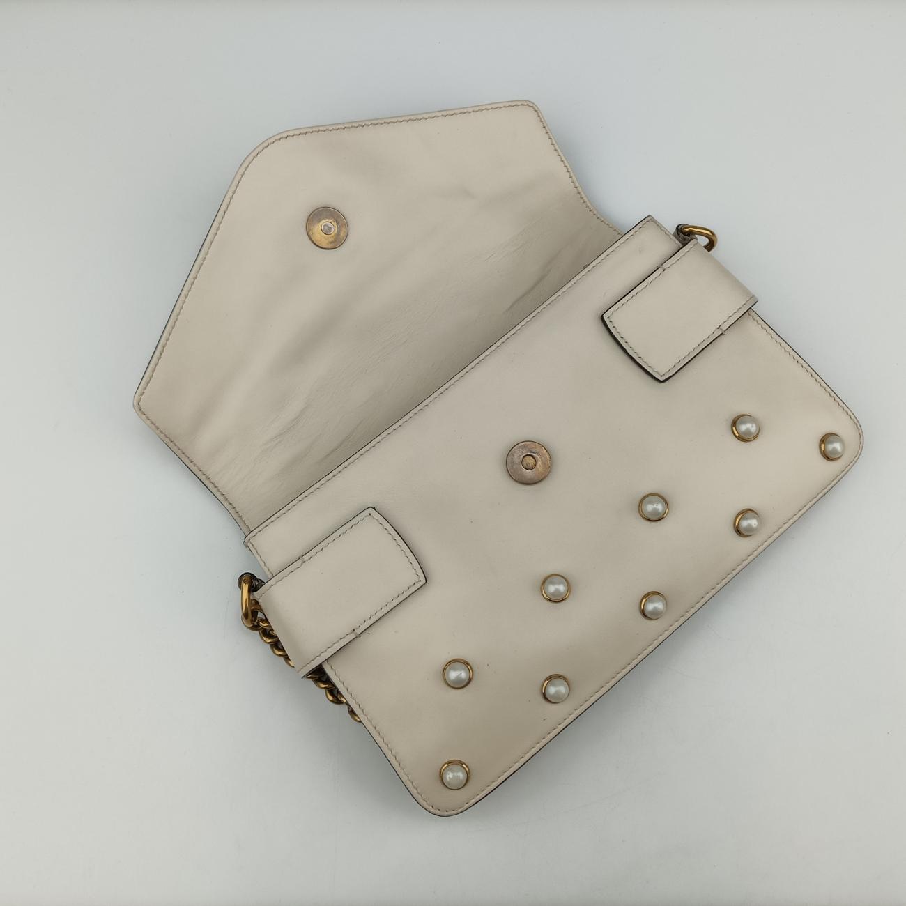 Broadway Pearl BeeWhiteLeather453778I022302051ブロードウェイ パール ビーホワイトレザー453778I022302051