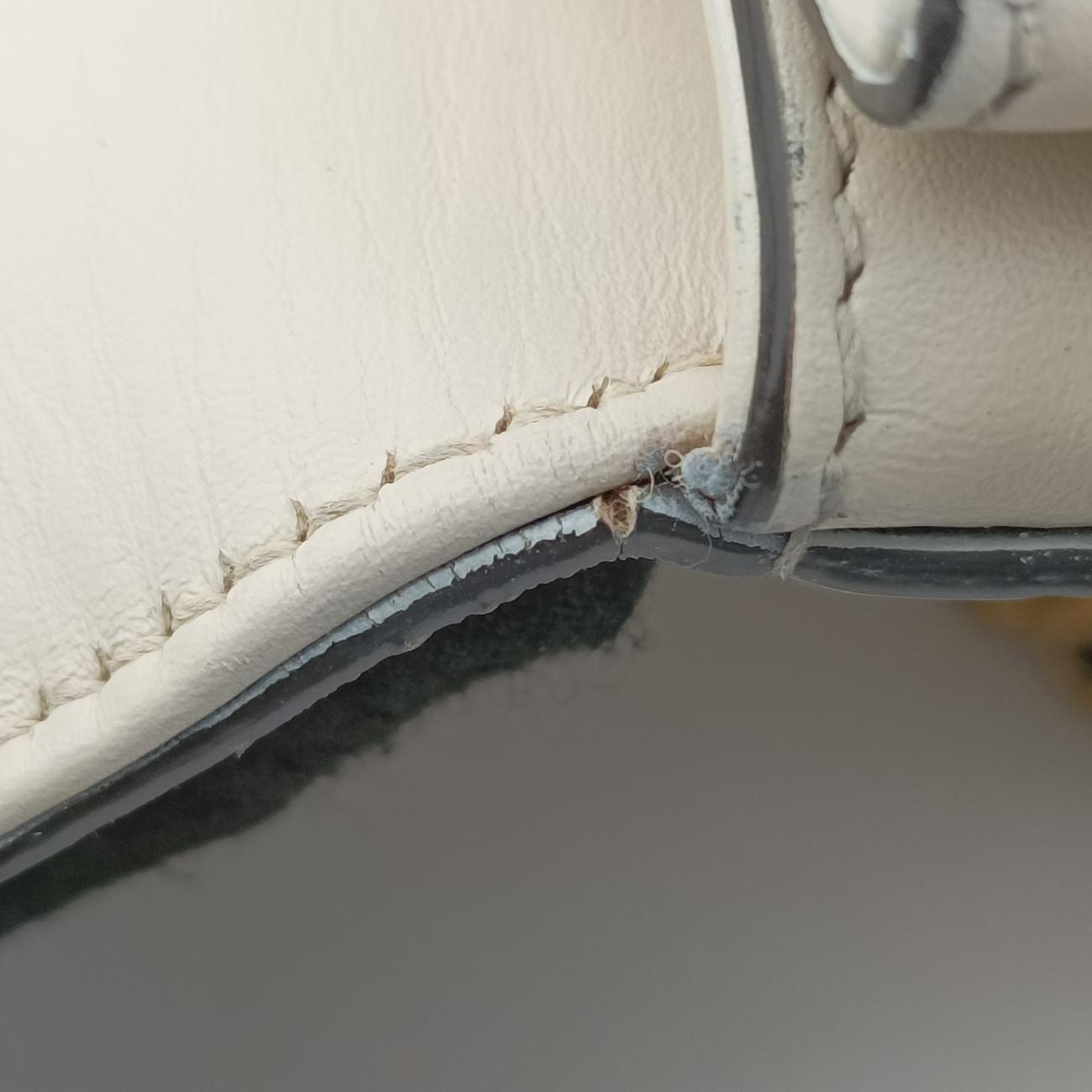 Broadway Pearl BeeWhiteLeather453778I022302051ブロードウェイ パール ビーホワイトレザー453778I022302051