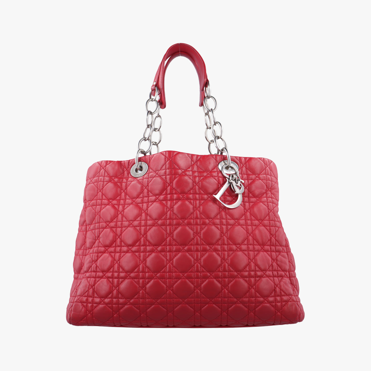Cannage Dior Soft ShoppingRedlambskin01-RU-1120ディオールソフトレッドラムスキン01-RU-1120