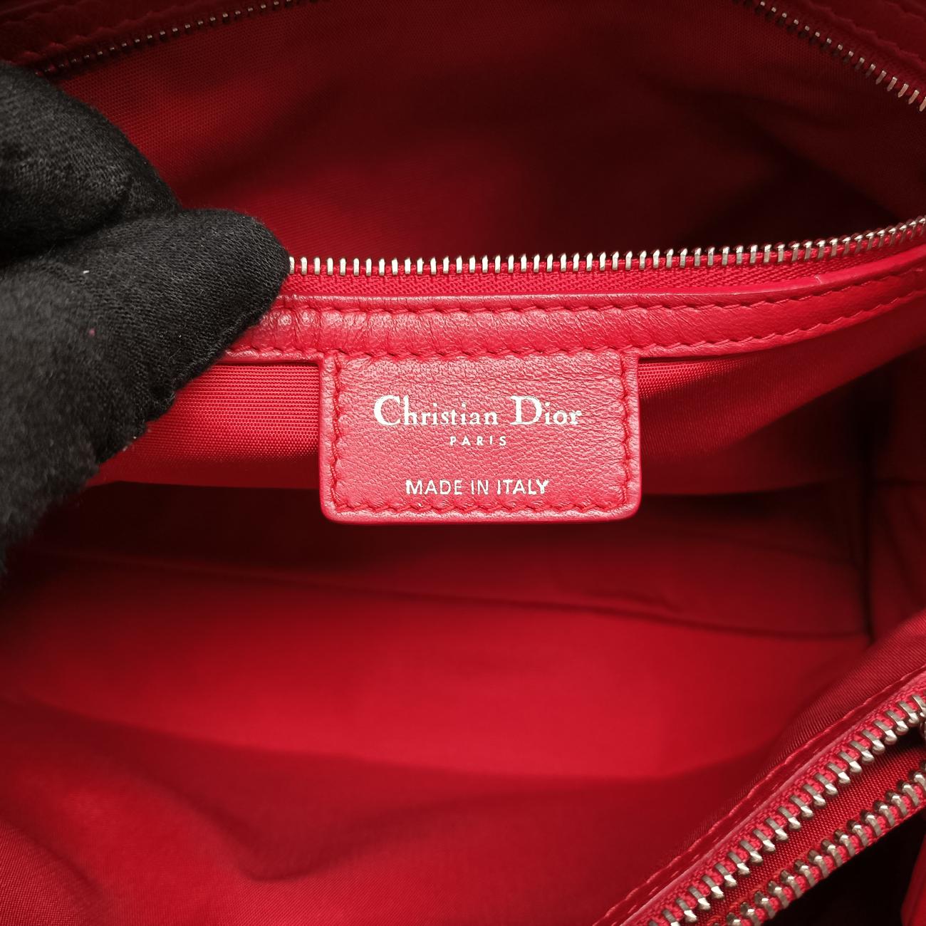 Cannage Dior Soft ShoppingRedlambskin01-RU-1120ディオールソフトレッドラムスキン01-RU-1120