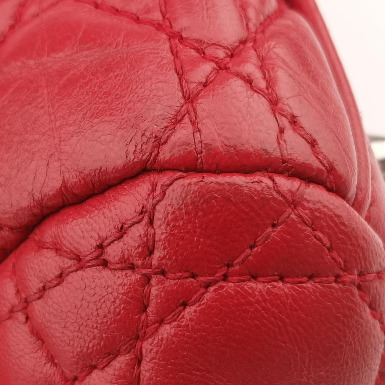 Cannage Dior Soft ShoppingRedlambskin01-RU-1120ディオールソフトレッドラムスキン01-RU-1120