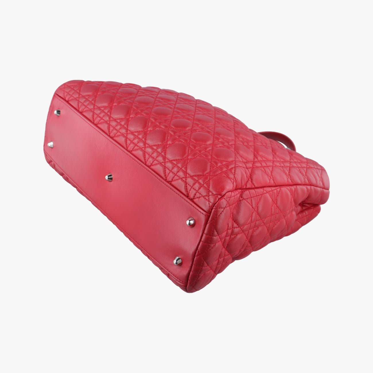 Cannage Dior Soft ShoppingRedlambskin01-RU-1120ディオールソフトレッドラムスキン01-RU-1120