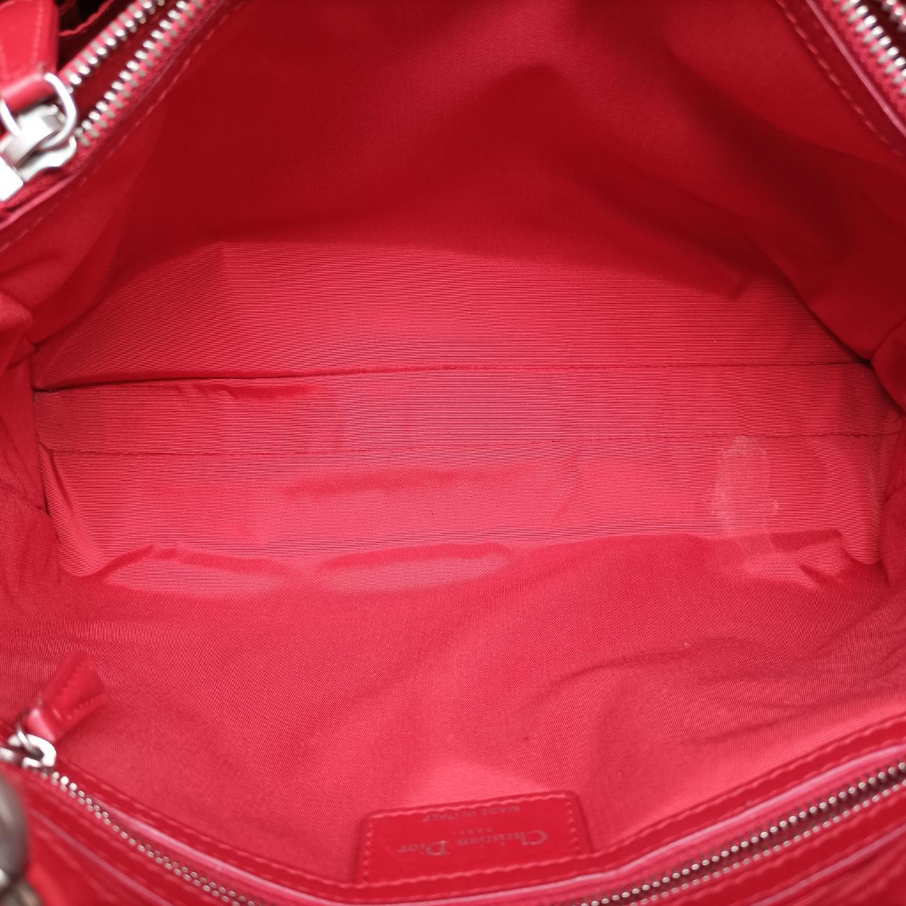 Cannage Dior Soft ShoppingRedlambskin01-RU-1120ディオールソフトレッドラムスキン01-RU-1120