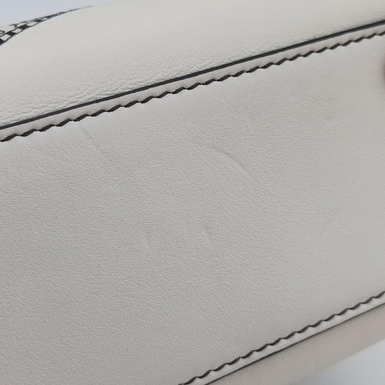 Niki de Saint Phalle Lady DiorWhiteLeather04-MA-1127ニキ ドゥ サンファル レディ ディオールホワイトレザー04-MA-1127