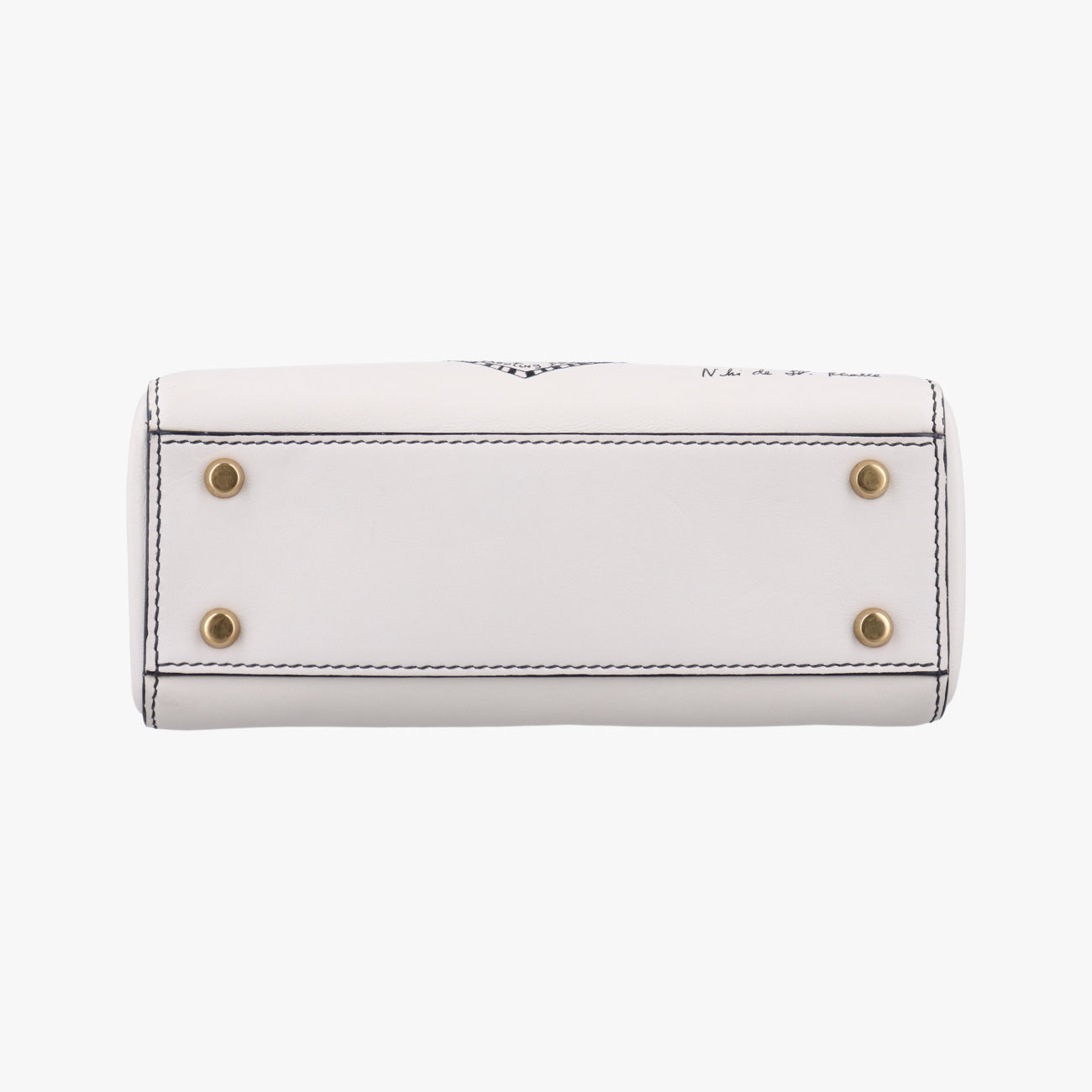Niki de Saint Phalle Lady DiorWhiteLeather04-MA-1127ニキ ドゥ サンファル レディ ディオールホワイトレザー04-MA-1127