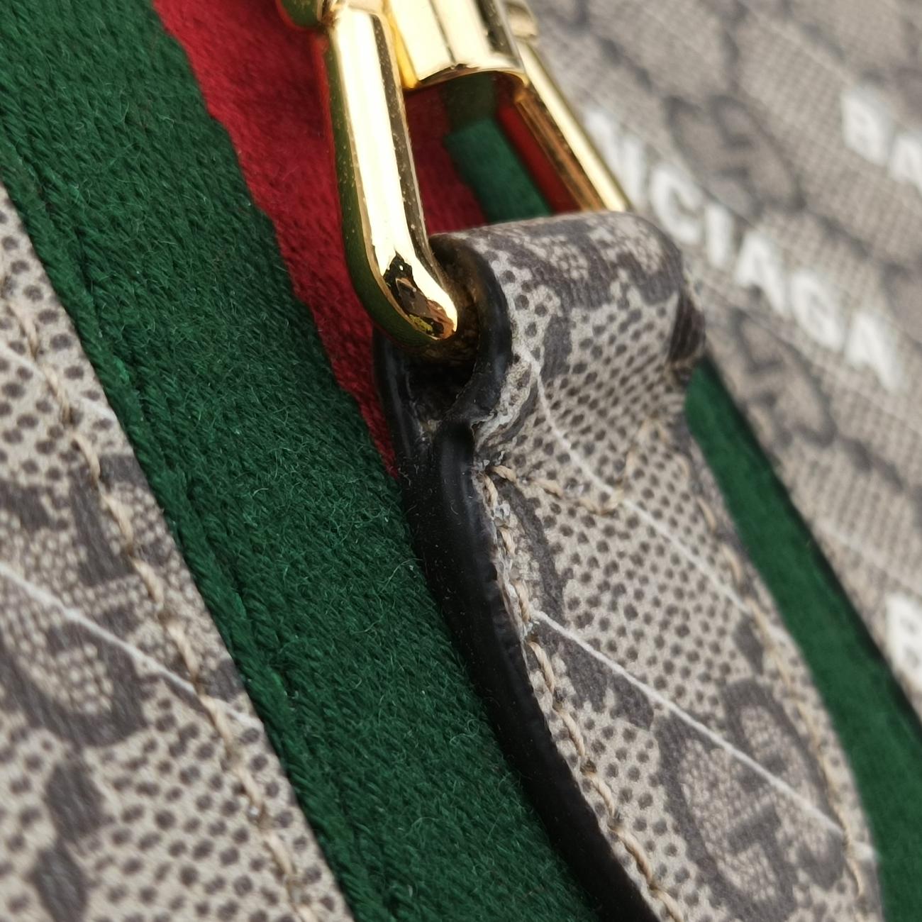 Balenciaga collaboration The Hacker Project Jackie 1961MulticolourPVC coated canvas636706H036682648バレンシアガ コラボ ザ ハッカー プロジェクト ジャッキー 1961マルチカラーPVCコーティングキャンバス636706H036682648