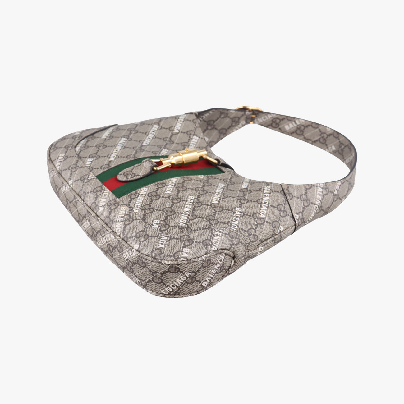 Balenciaga collaboration The Hacker Project Jackie 1961MulticolourPVC coated canvas636706H036682648バレンシアガ コラボ ザ ハッカー プロジェクト ジャッキー 1961マルチカラーPVCコーティングキャンバス636706H036682648