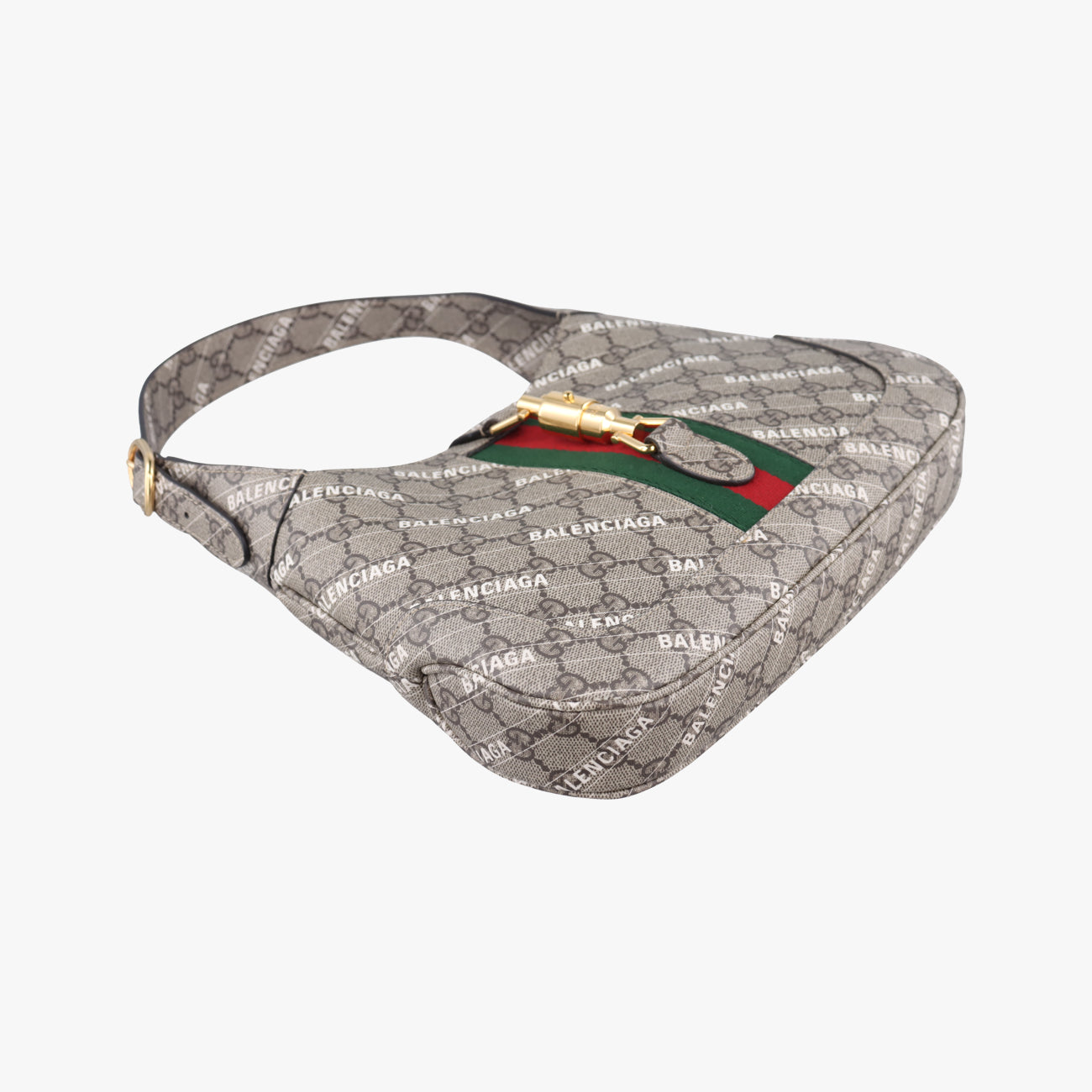 Balenciaga collaboration The Hacker Project Jackie 1961MulticolourPVC coated canvas636706H036682648バレンシアガ コラボ ザ ハッカー プロジェクト ジャッキー 1961マルチカラーPVCコーティングキャンバス636706H036682648