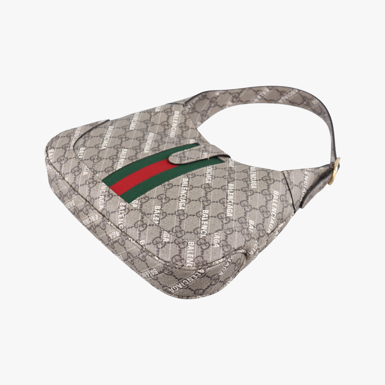 Balenciaga collaboration The Hacker Project Jackie 1961MulticolourPVC coated canvas636706H036682648バレンシアガ コラボ ザ ハッカー プロジェクト ジャッキー 1961マルチカラーPVCコーティングキャンバス636706H036682648