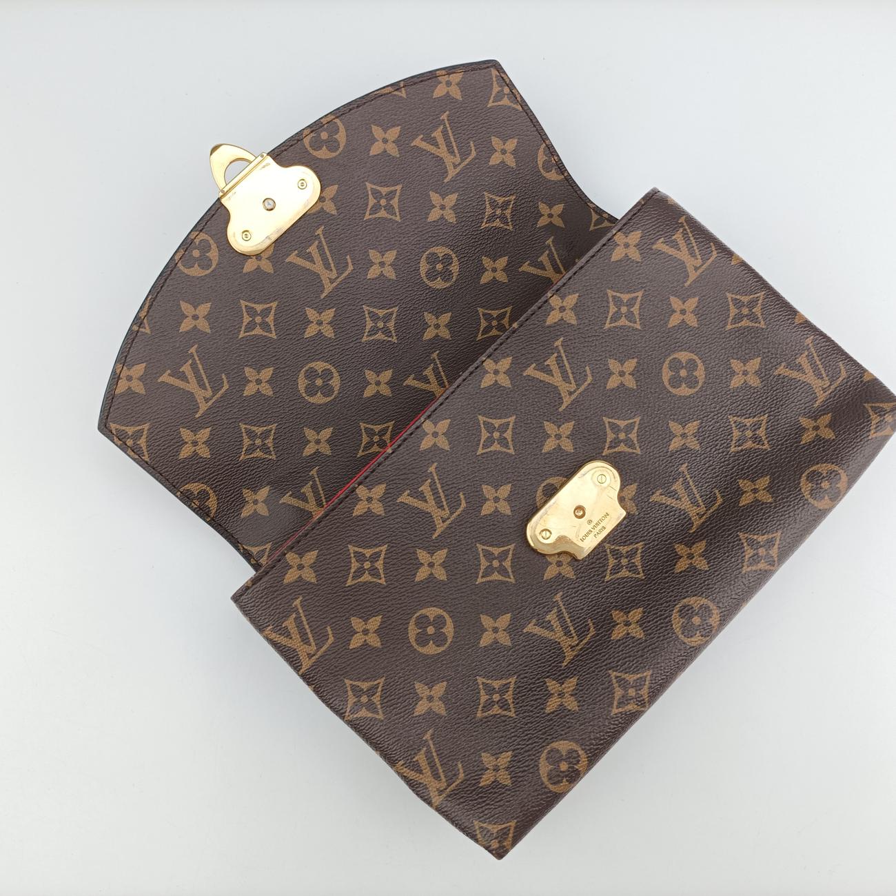 SAINT PLACIDEbrown×CERISEMonogram Canvas×calf leatherM43713CA0119サンプラシードモノグラム/ブラウン系×スリーズモノグラムキャンバス×カーフレザーM43713CA0119
