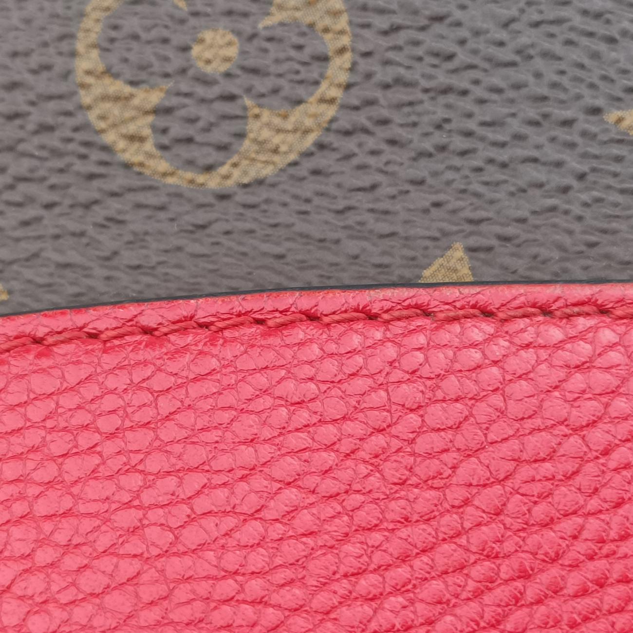 SAINT PLACIDEbrown×CERISEMonogram Canvas×calf leatherM43713CA0119サンプラシードモノグラム/ブラウン系×スリーズモノグラムキャンバス×カーフレザーM43713CA0119