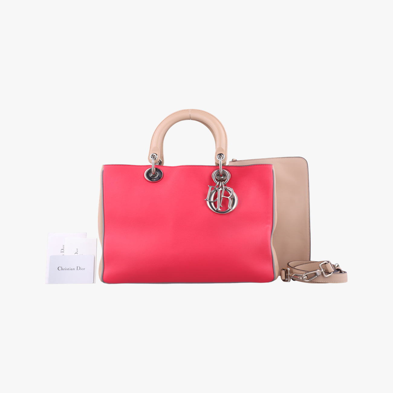Diorissimopink x beigeLeather09-MA-0134ディオリッシモピンク×ベージュレザー09-MA-0134