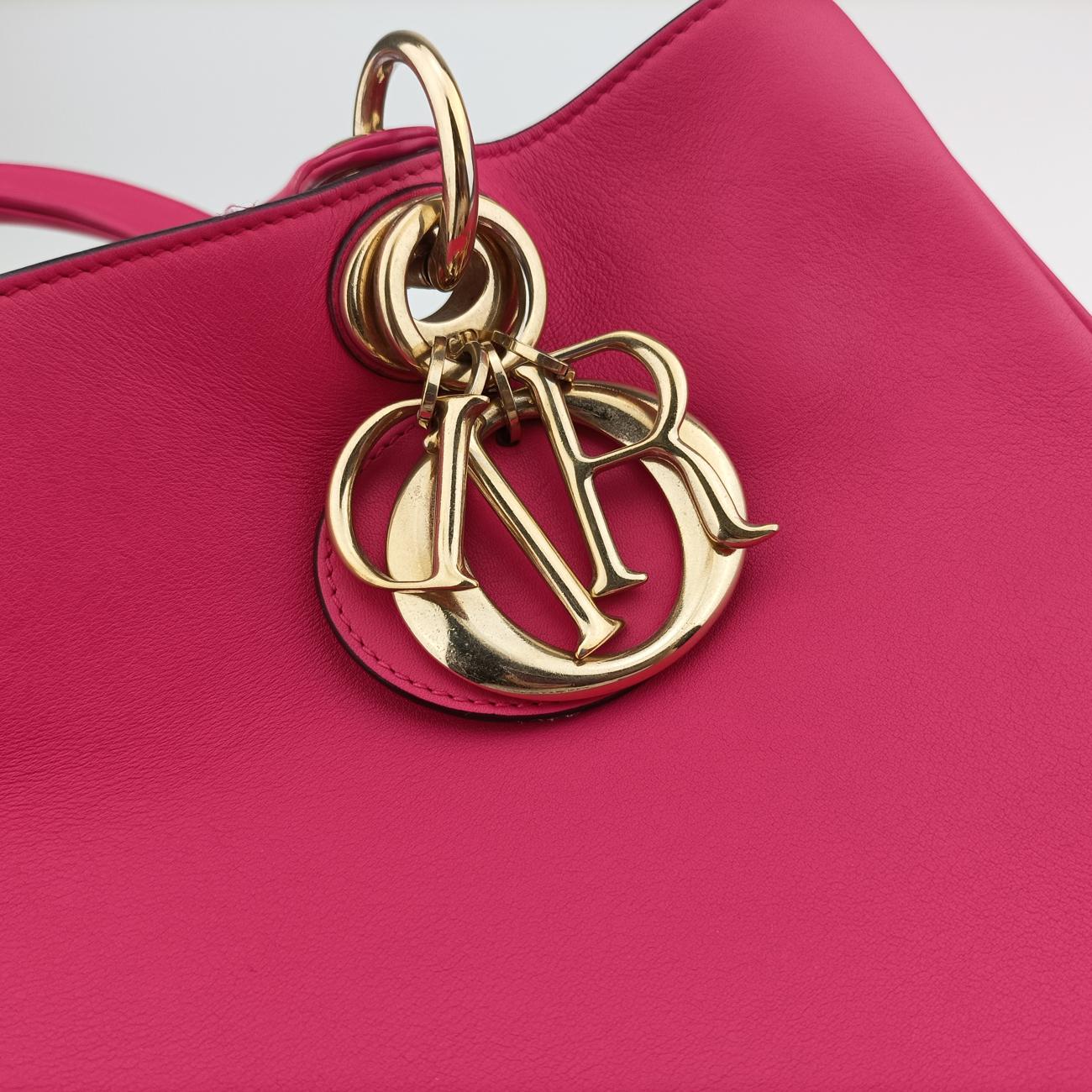 DiorissimoMulticolourLeather09-MA-0164ディオリッシモピンクレザー09-MA-0164