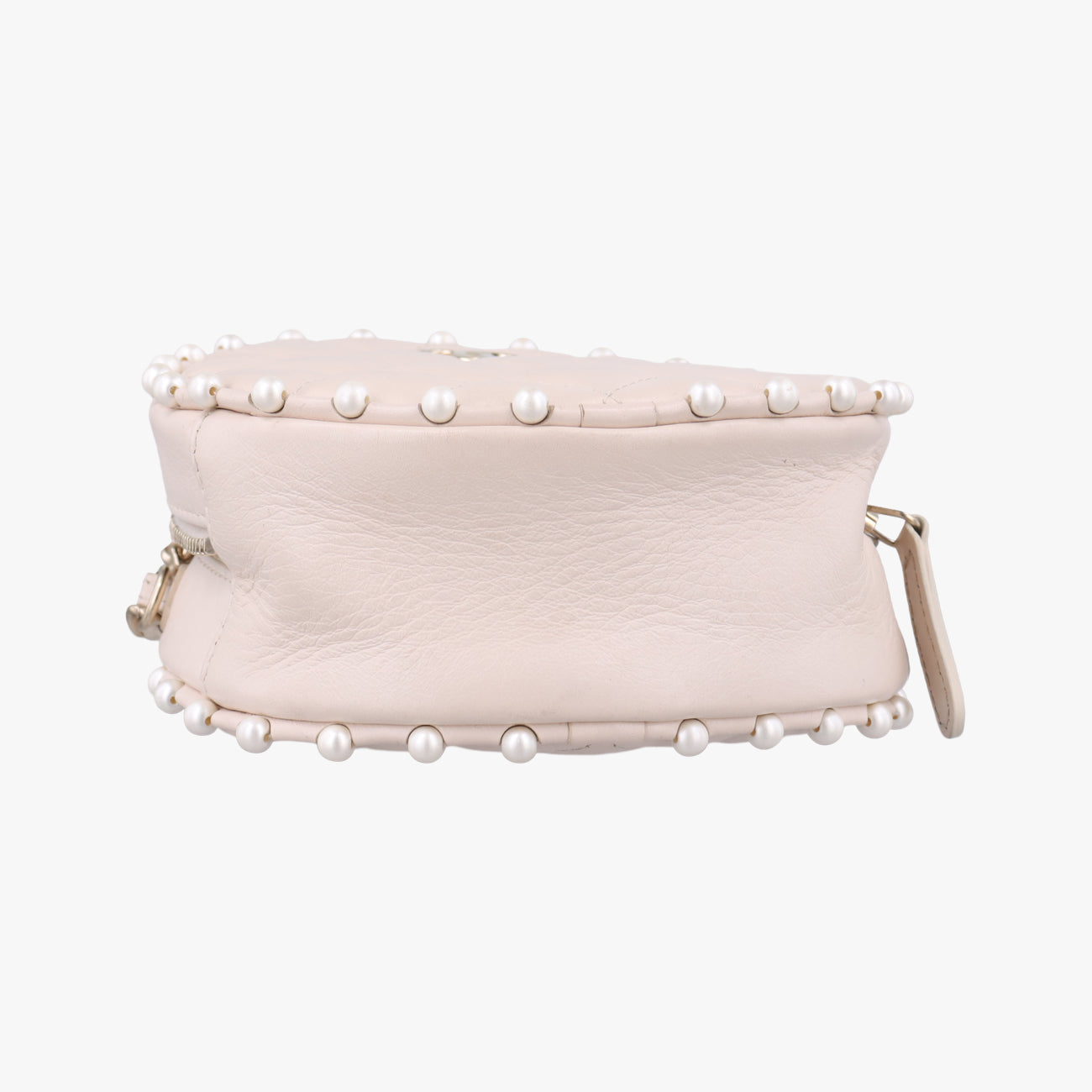 Matelasse RoundBeigecaviar skinAP105029311931マトラッセ ラウンドベージュキャビアスキンAP105029311931
