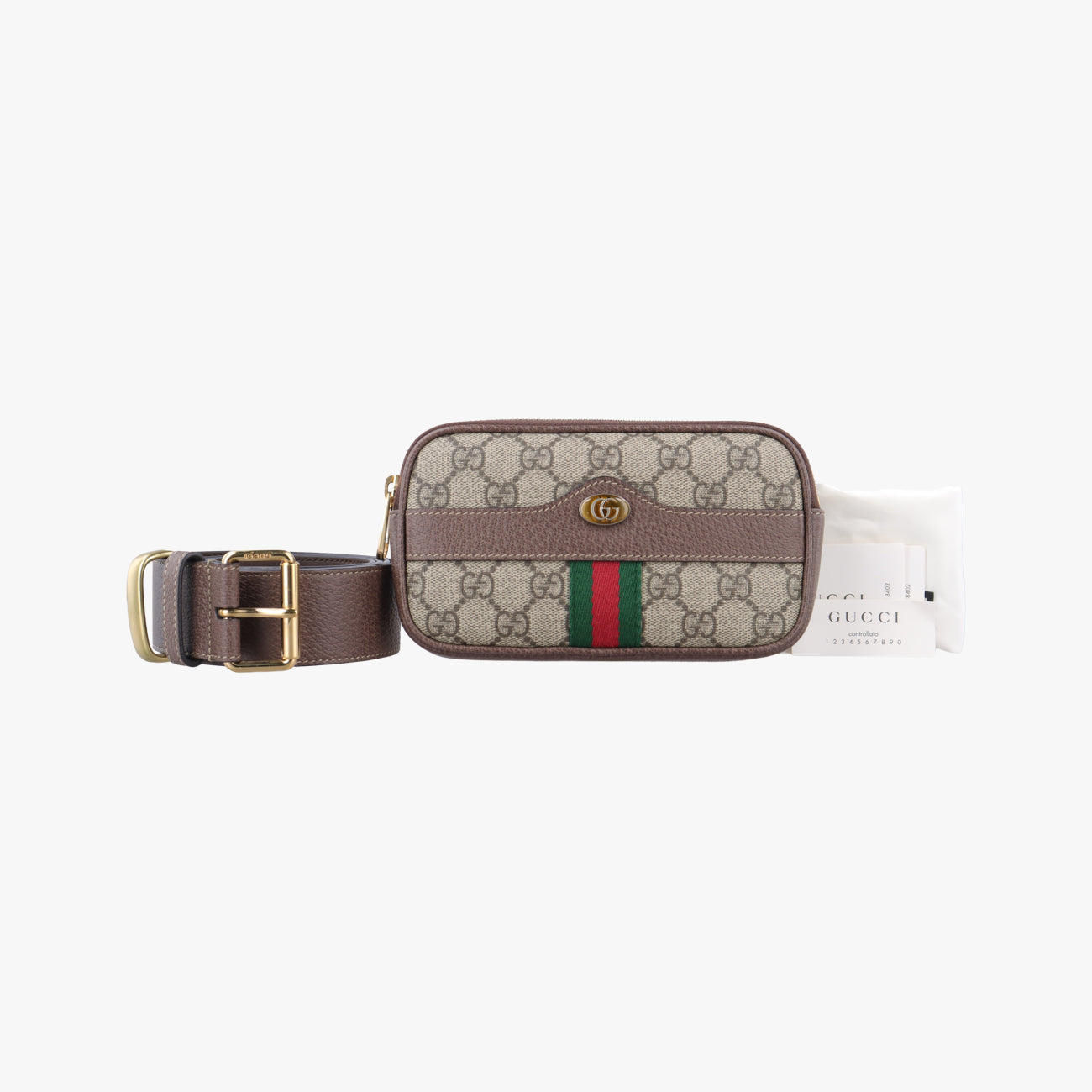 OphidiaMulticolourPVC coated canvas x leather519308オフィディアマルチカラーPVCコーティングキャンバス×レザー519308