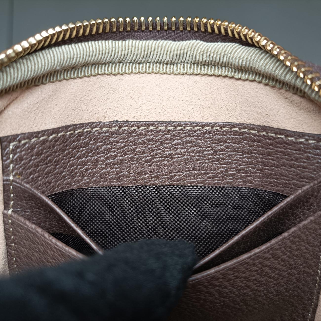 OphidiaMulticolourPVC coated canvas x leather519308オフィディアマルチカラーPVCコーティングキャンバス×レザー519308