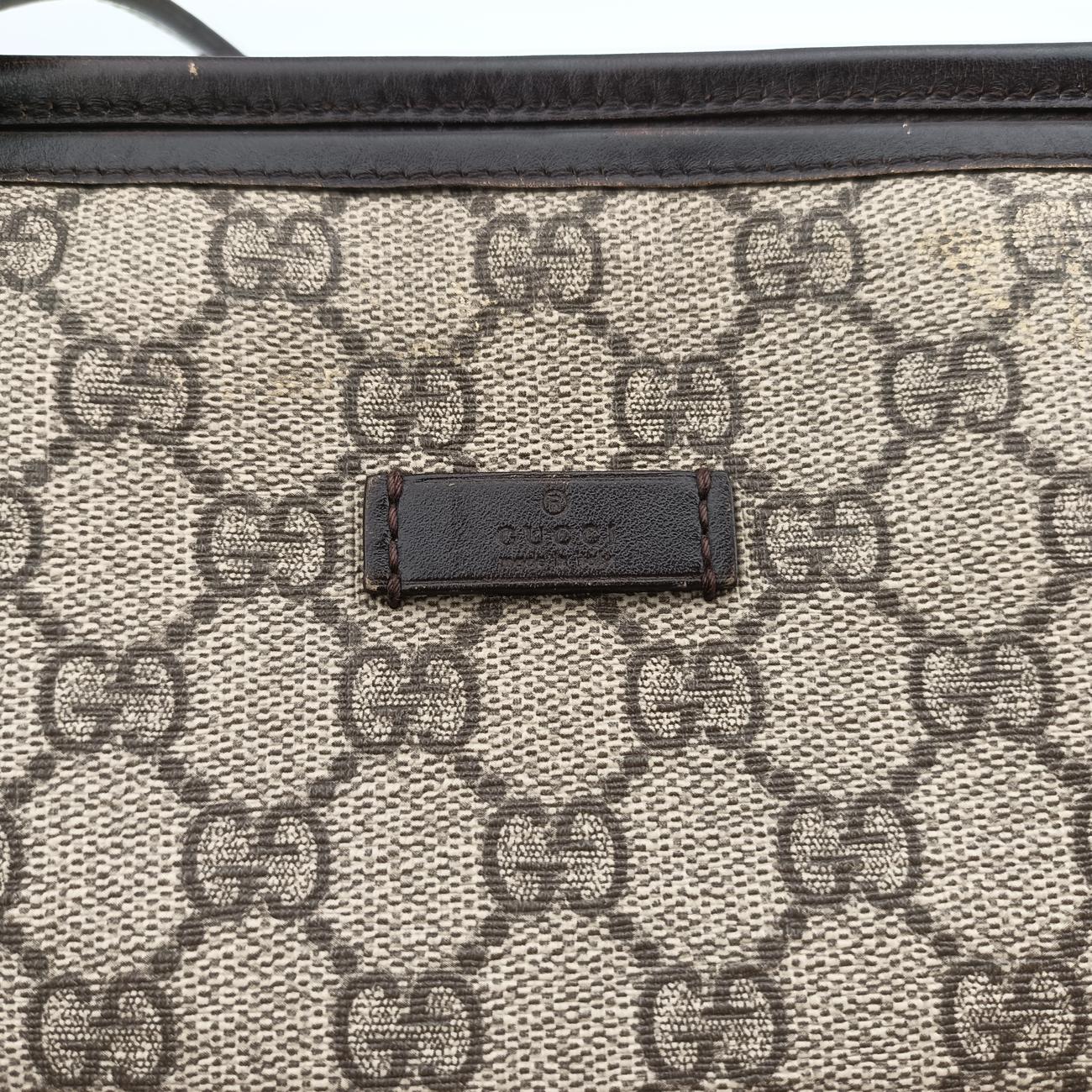 GG SupremeBrownPVC coated canvas353437F016449409GGスプリームブラウンPVCコーティングキャンバス353437F016449409