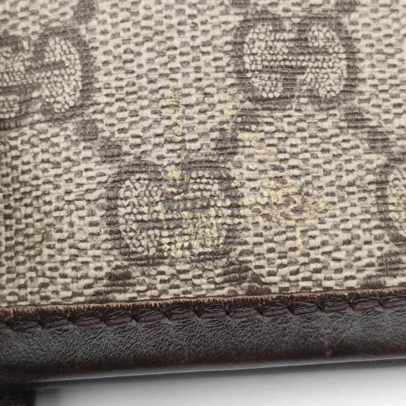 GG SupremeBrownPVC coated canvas353437F016449409GGスプリームブラウンPVCコーティングキャンバス353437F016449409