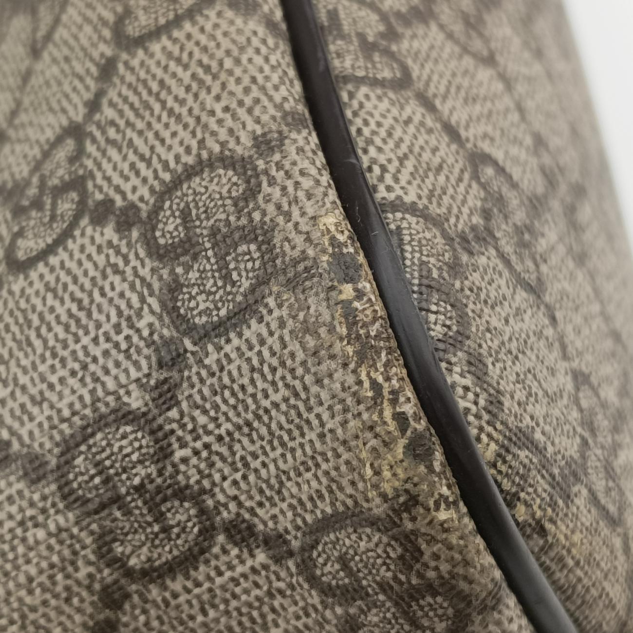 GG SupremeBrownPVC coated canvas353437F016449409GGスプリームブラウンPVCコーティングキャンバス353437F016449409