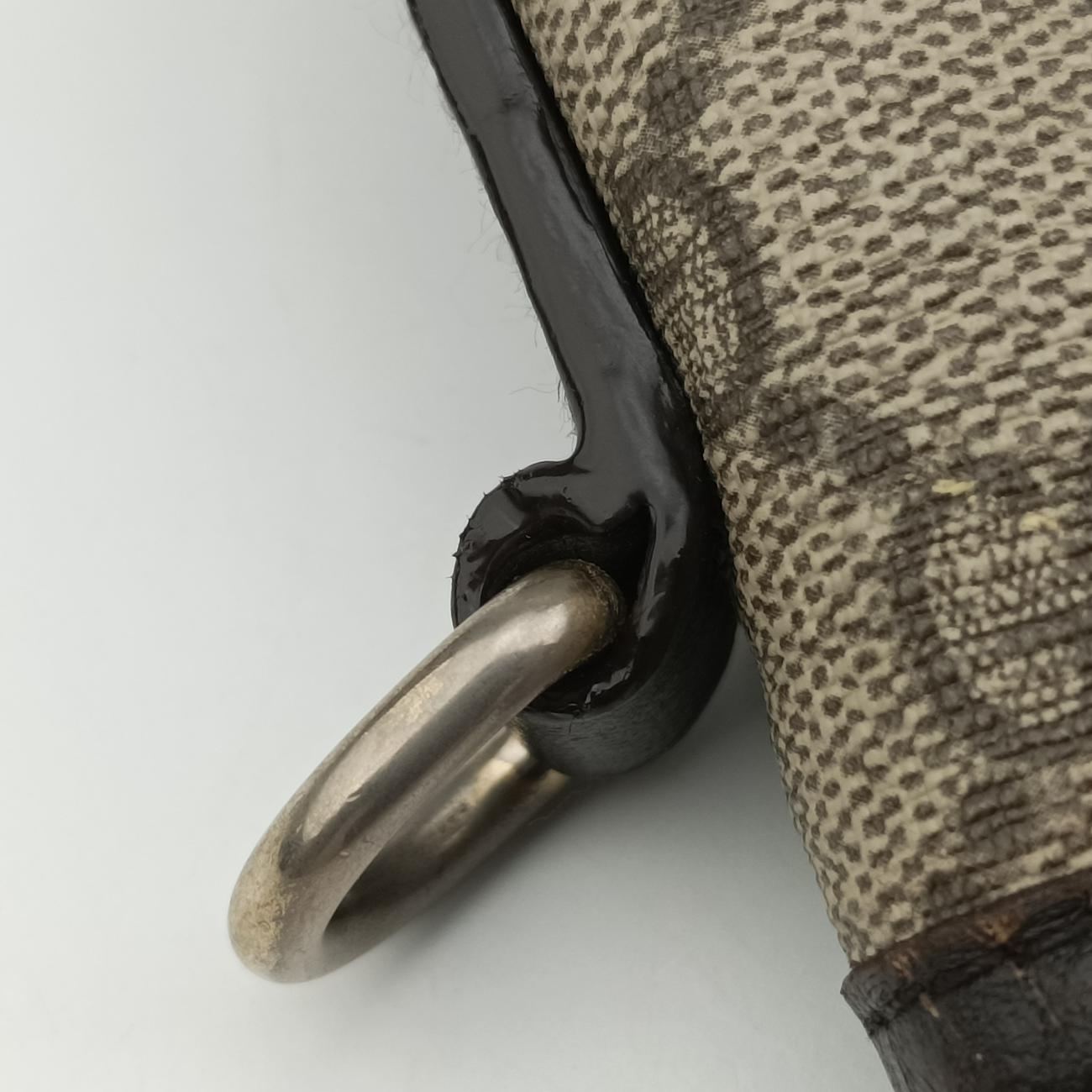 GG SupremeBrownPVC coated canvas353437F016449409GGスプリームブラウンPVCコーティングキャンバス353437F016449409