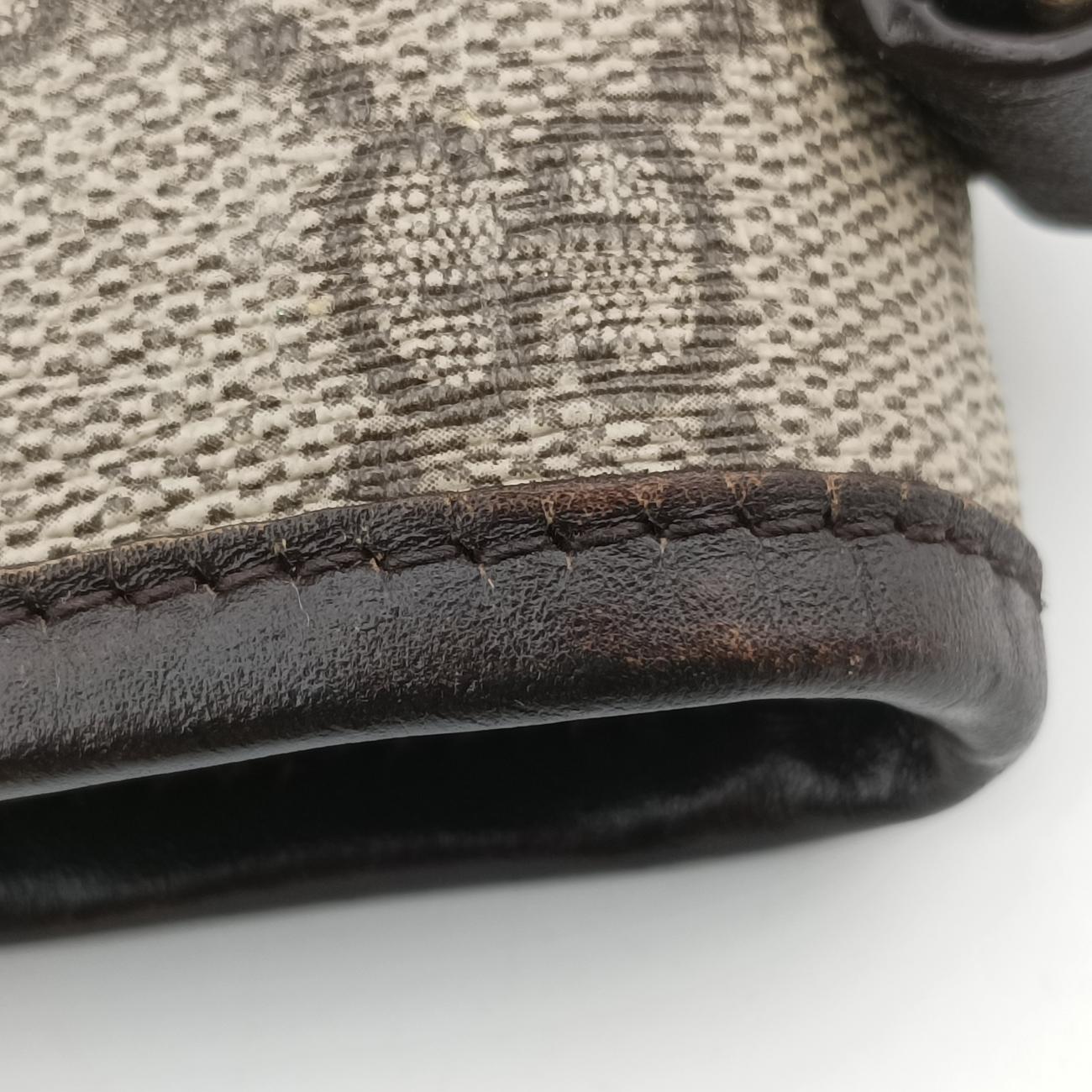 GG SupremeBrownPVC coated canvas353437F016449409GGスプリームブラウンPVCコーティングキャンバス353437F016449409