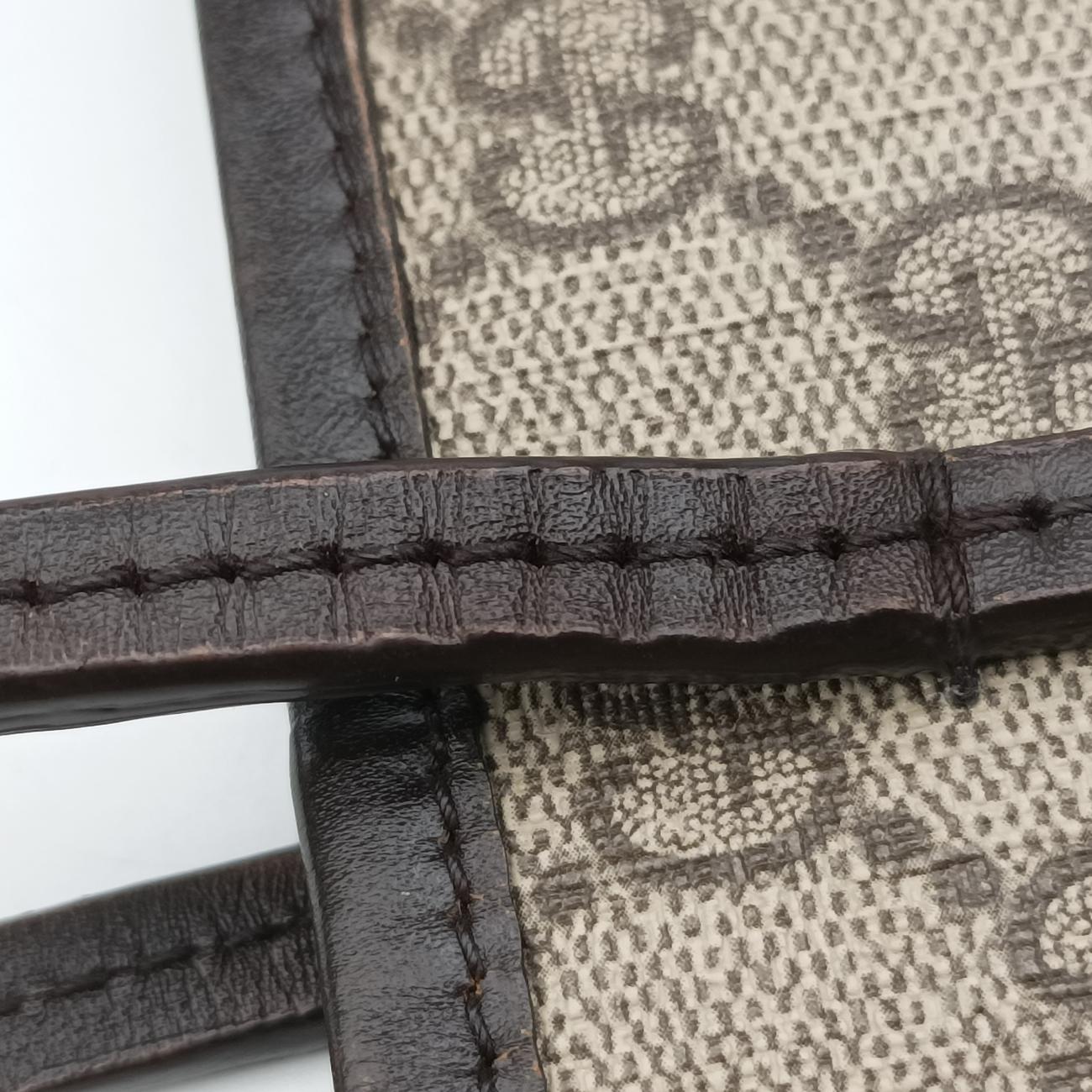 GG SupremeBrownPVC coated canvas353437F016449409GGスプリームブラウンPVCコーティングキャンバス353437F016449409