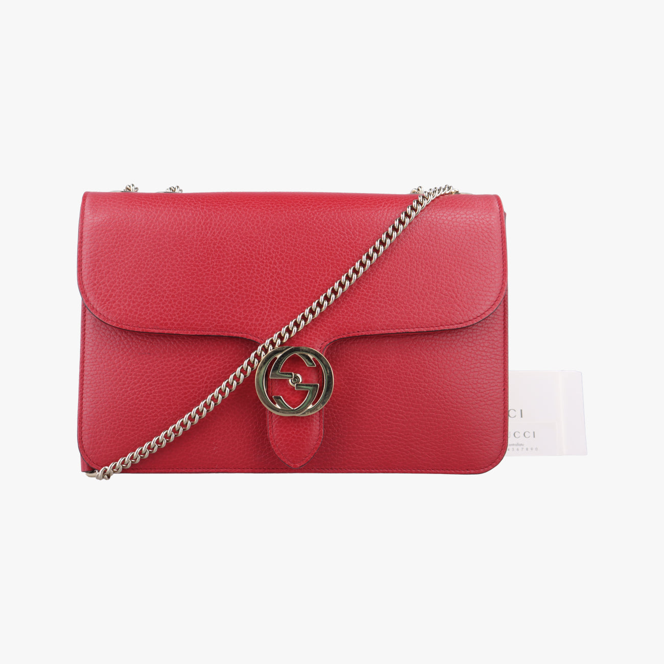 Interlocking GRedLeather510303D027362084インターロッキングGレッドレザー510303D027362084