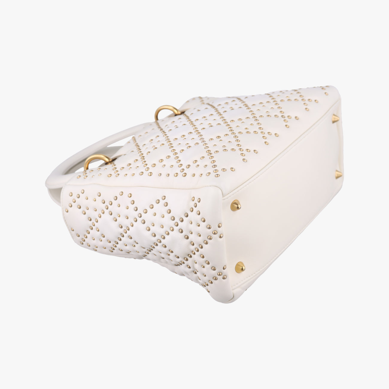 Lady DiorWhitelambskin16-BO-0117レディディオールホワイトラムスキン16-BO-0117