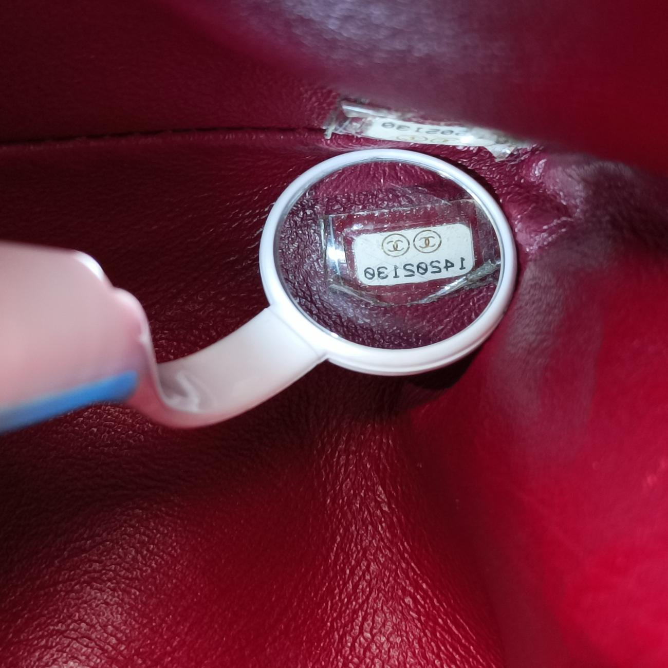 2.55 MatelasseCrimsonPatentA37587142021302.55 ダブルフラップマトラッセクリムゾンパテントA3758714202130