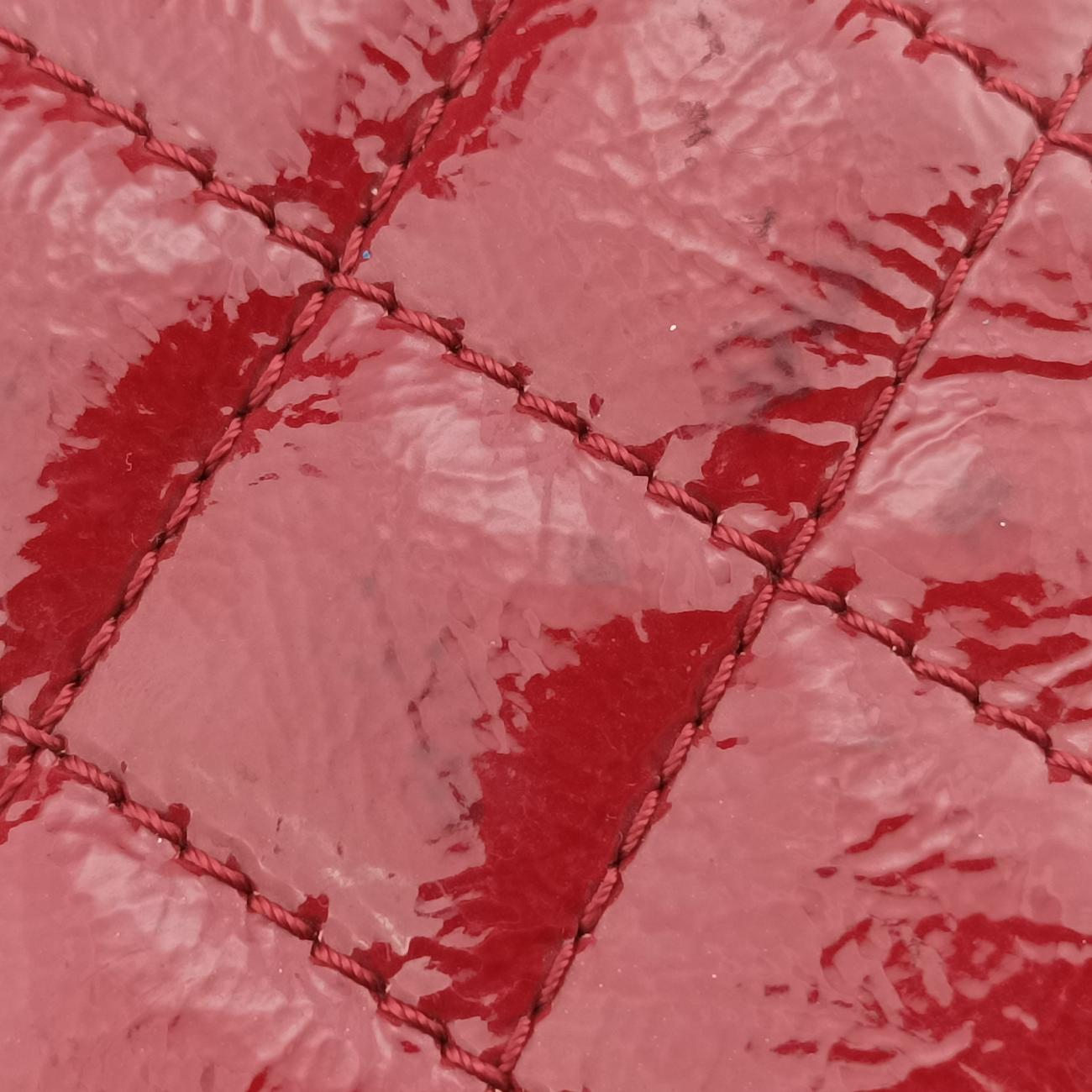 2.55 MatelasseCrimsonPatentA37587142021302.55 ダブルフラップマトラッセクリムゾンパテントA3758714202130