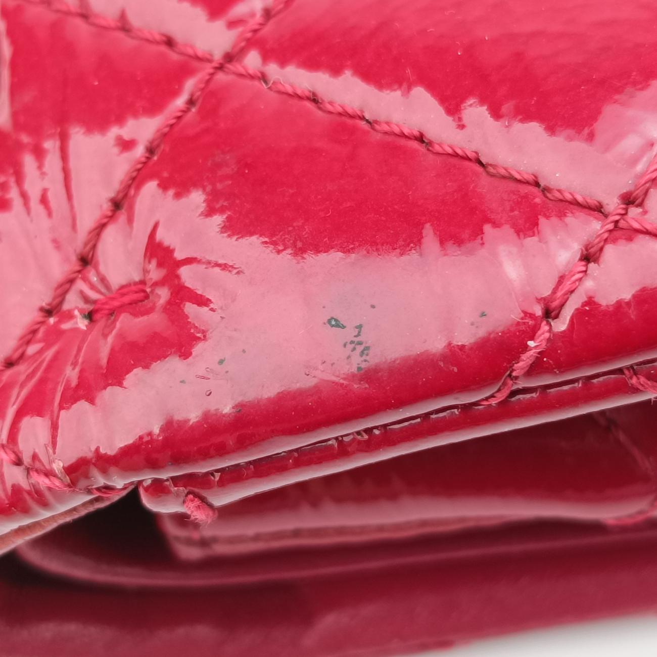 2.55 MatelasseCrimsonPatentA37587142021302.55 ダブルフラップマトラッセクリムゾンパテントA3758714202130