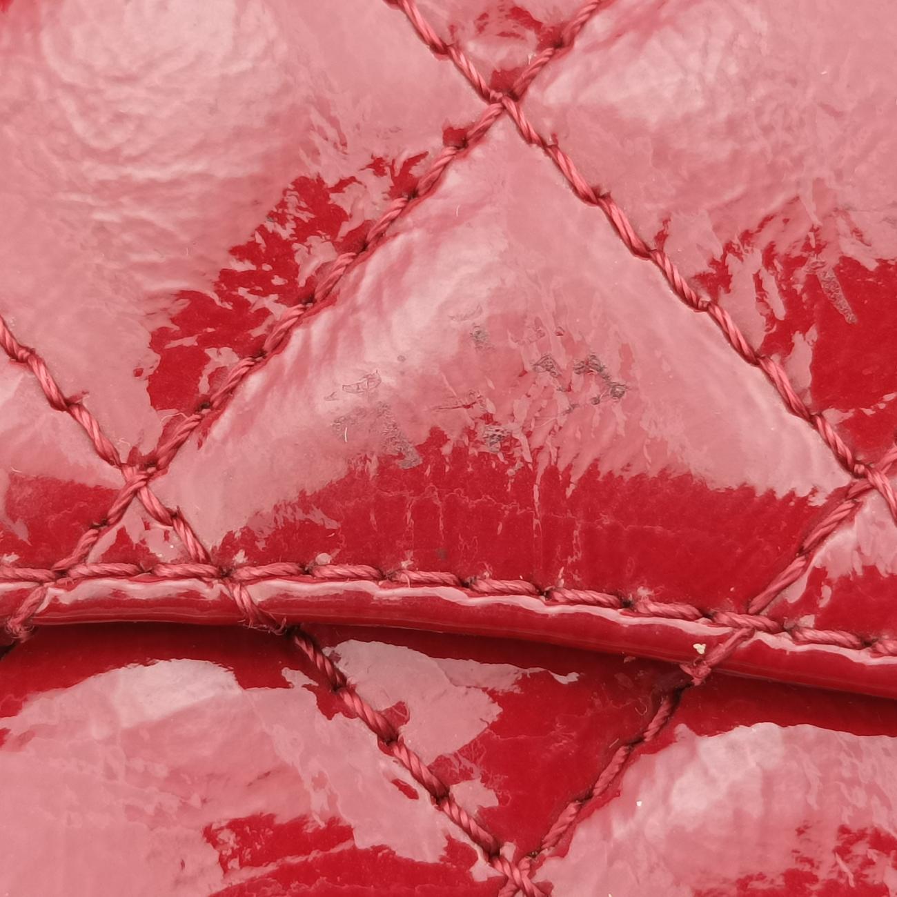 2.55 MatelasseCrimsonPatentA37587142021302.55 ダブルフラップマトラッセクリムゾンパテントA3758714202130