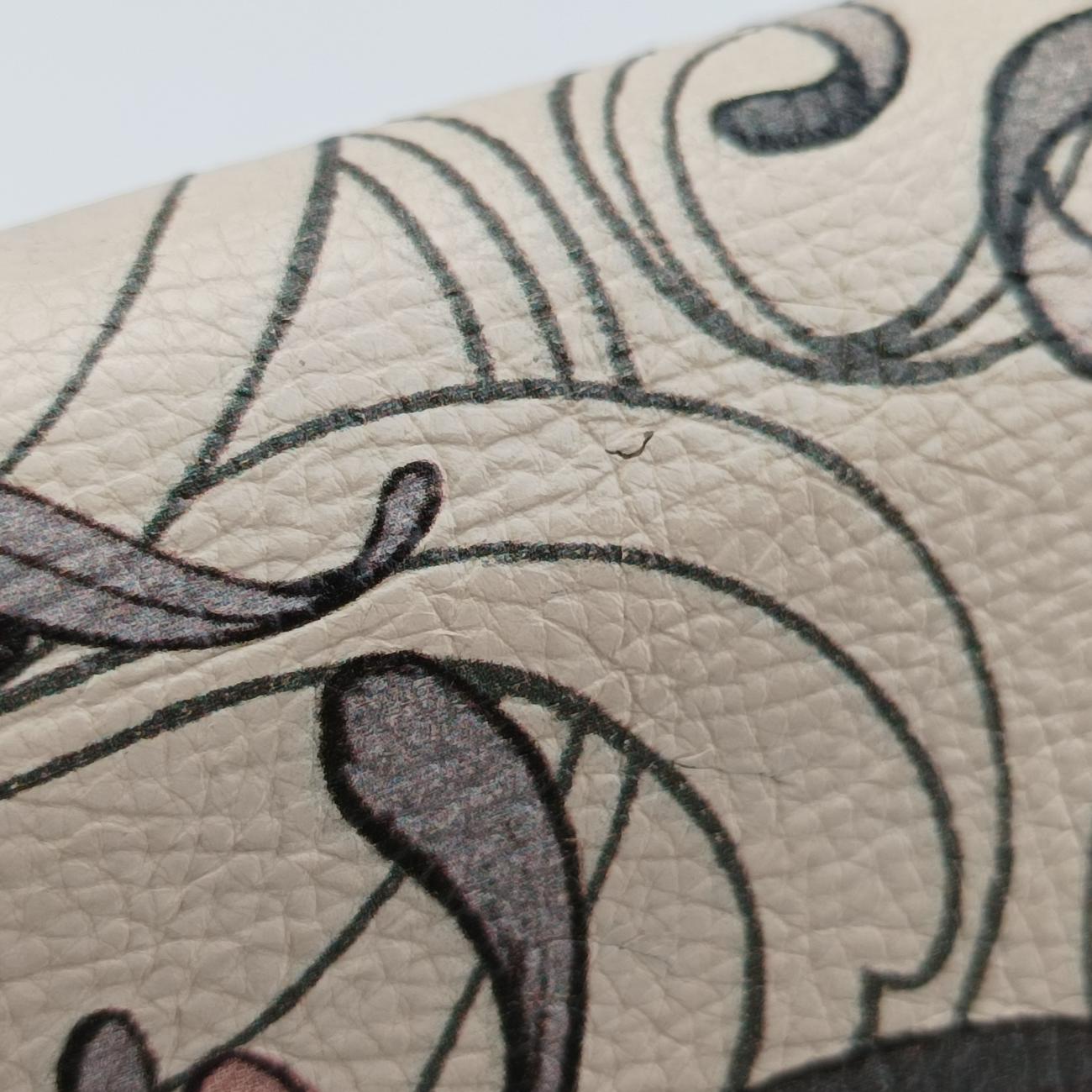 Rabbit printMulticolourLeather62 Dラビットプリントマルチカラーレザー62 D