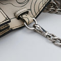Rabbit printMulticolourLeather62 Dラビットプリントマルチカラーレザー62 D