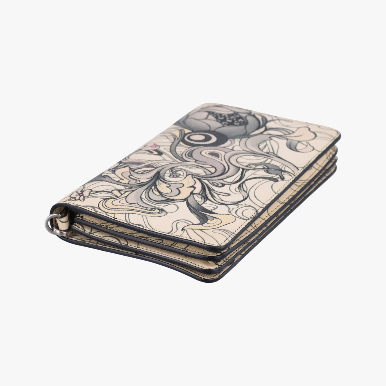 Rabbit printMulticolourLeather62 Dラビットプリントマルチカラーレザー62 D