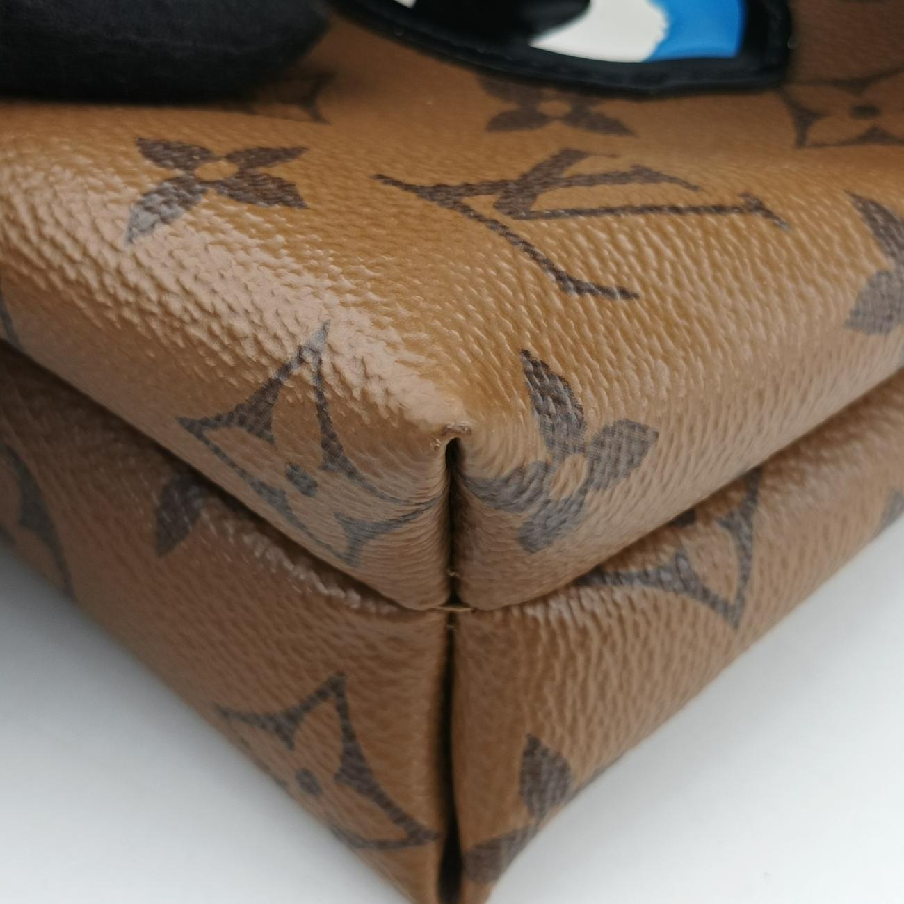 Pochette Kabuki MaskMARRON×FUCHSIAMonogram Reverse×EpiM43495DU4137ポシェットカブキマスクマロン×フューシャモノグラムリバース×エピM43495DU4137