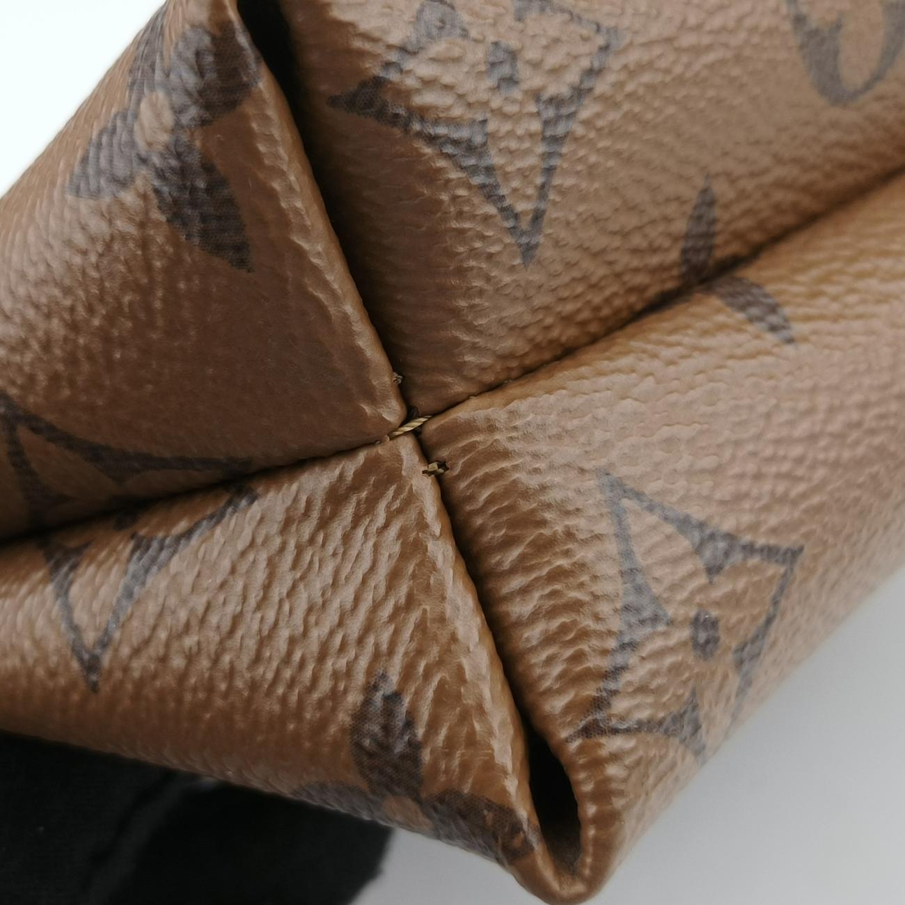 Pochette Kabuki MaskMARRON×FUCHSIAMonogram Reverse×EpiM43495DU4137ポシェットカブキマスクマロン×フューシャモノグラムリバース×エピM43495DU4137