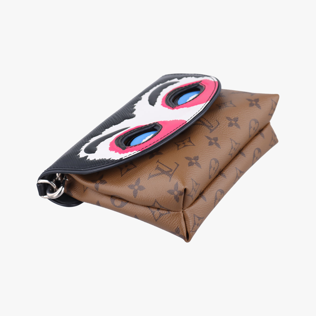 Pochette Kabuki MaskMARRON×FUCHSIAMonogram Reverse×EpiM43495DU4137ポシェットカブキマスクマロン×フューシャモノグラムリバース×エピM43495DU4137