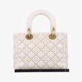 Lady DiorWhiteLeather28-MA-0117レディディオールホワイトレザー28-MA-0117