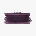 BOY CHANELPurplevelour18308215ボーイシャネルパープルベロアA6741618308215