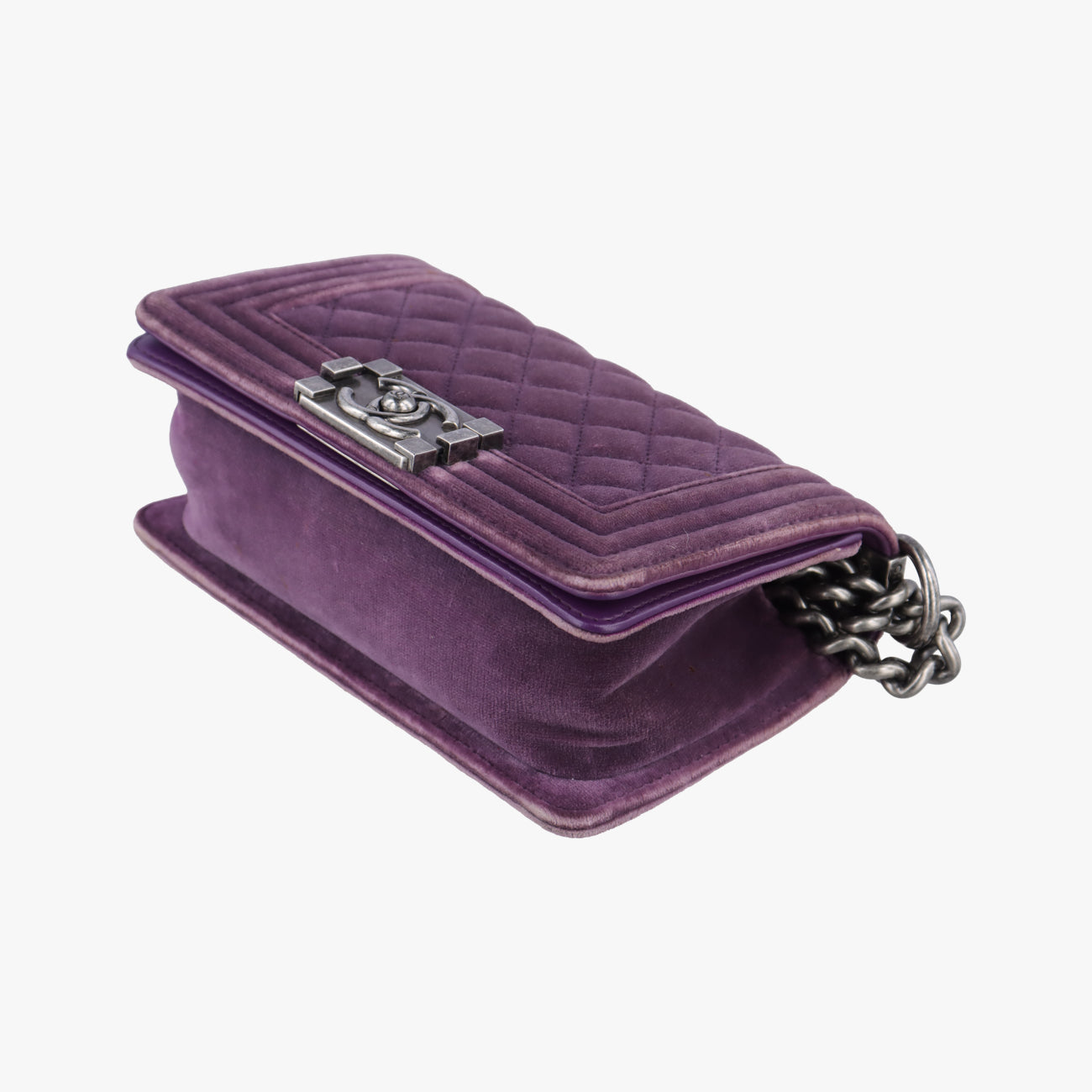BOY CHANELPurplevelour18308215ボーイシャネルパープルベロアA6741618308215