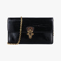 Portefeuille Cherry Wood ChainBlackVernisM63305CA3118ポルトフォイユ チェリーウッドチェーンブラックヴェルニM63305CA3118