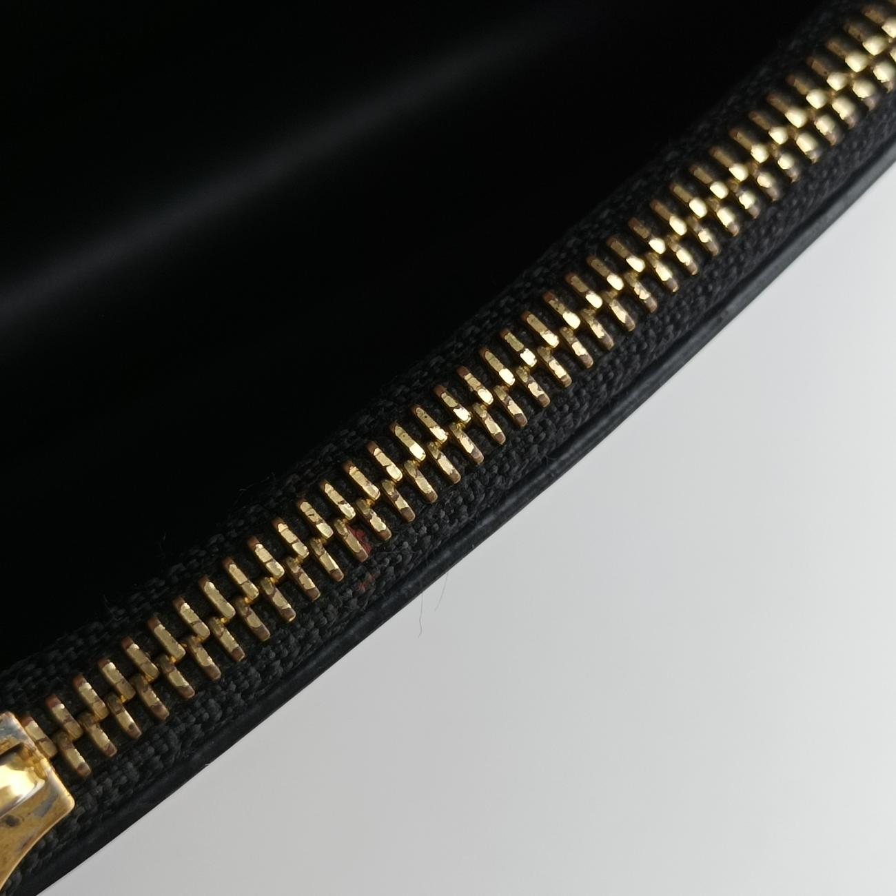 Portefeuille Cherry Wood ChainBlackVernisM63305CA3118ポルトフォイユ チェリーウッドチェーンブラックヴェルニM63305CA3118
