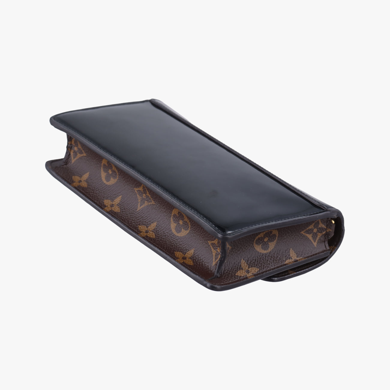 Portefeuille Cherry Wood ChainBlackVernisM63305CA3118ポルトフォイユ チェリーウッドチェーンブラックヴェルニM63305CA3118