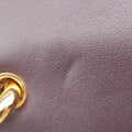 The Chain PouchBurgundyLambskinP01470894Jザ チェーンポーチワインレッドラムスキンP01470894J