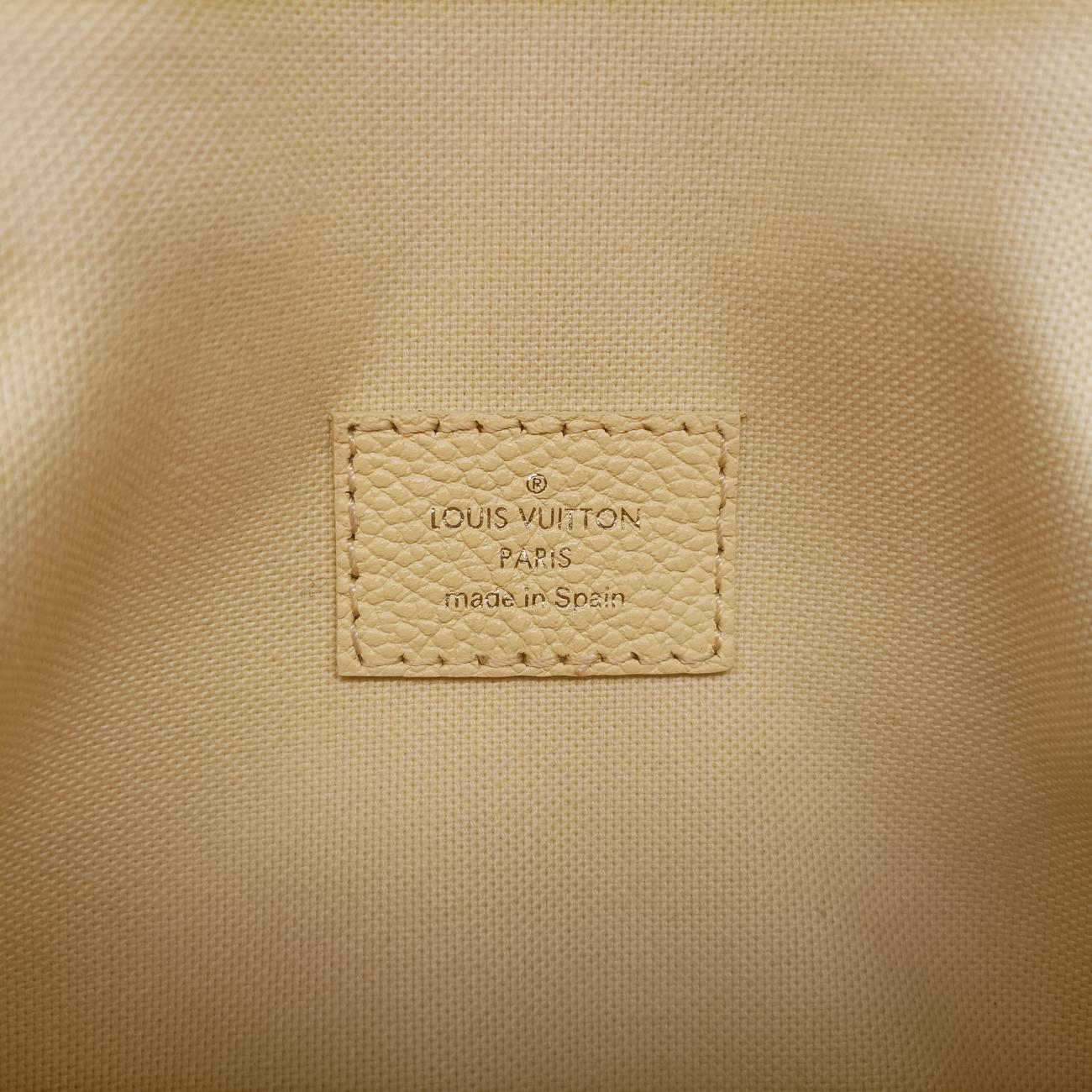 Micro Metis Pouch Chain MonogramYellowLeatherM81407ICチップマイクロメティスポーチチェーンモノグラムイエローレザーM81407ICチップ