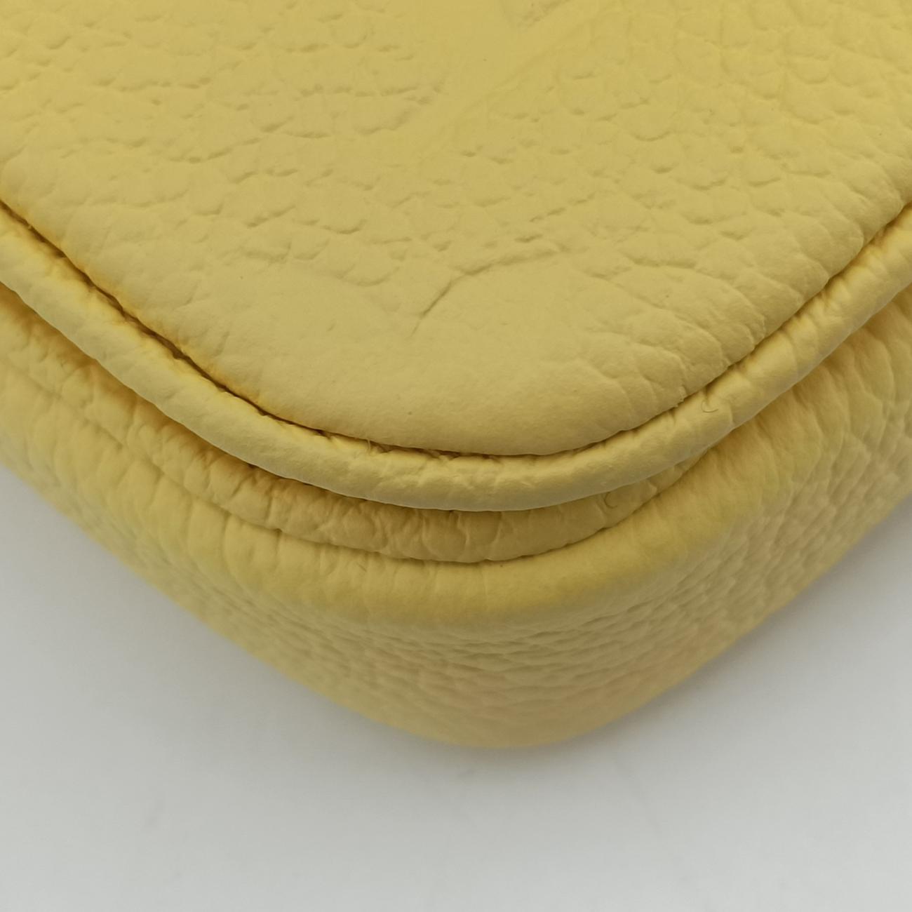 Micro Metis Pouch Chain MonogramYellowLeatherM81407ICチップマイクロメティスポーチチェーンモノグラムイエローレザーM81407ICチップ