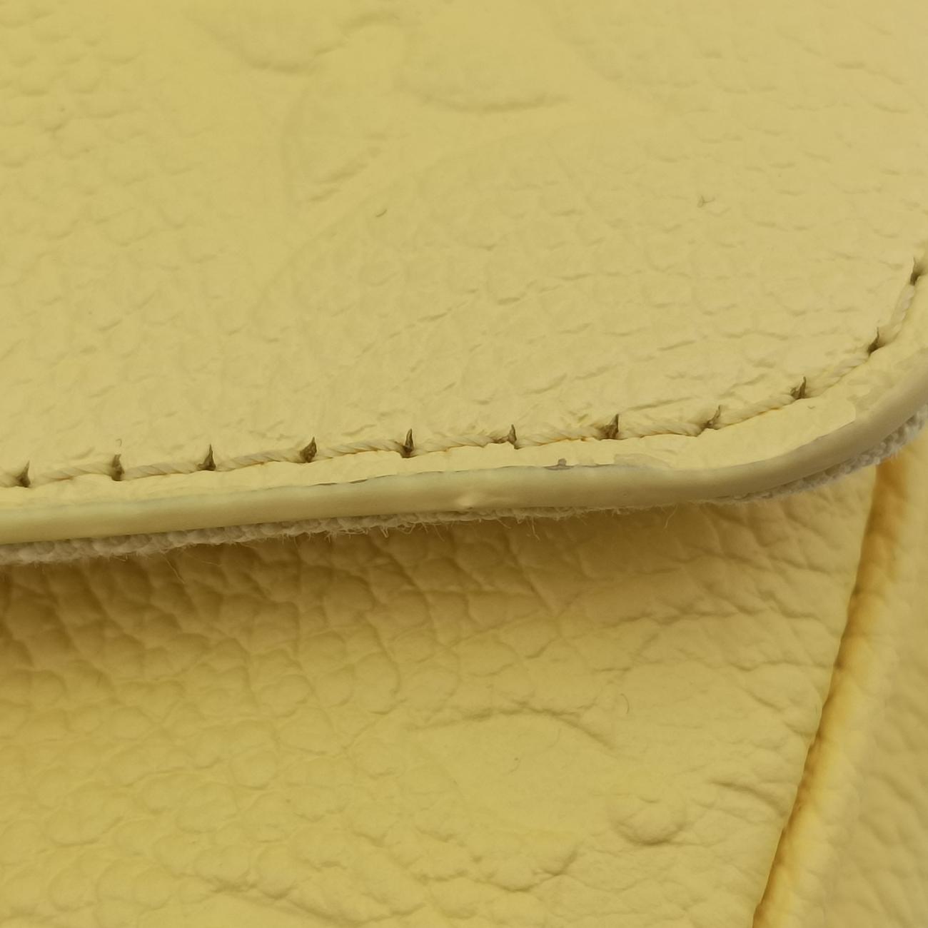 Micro Metis Pouch Chain MonogramYellowLeatherM81407ICチップマイクロメティスポーチチェーンモノグラムイエローレザーM81407ICチップ